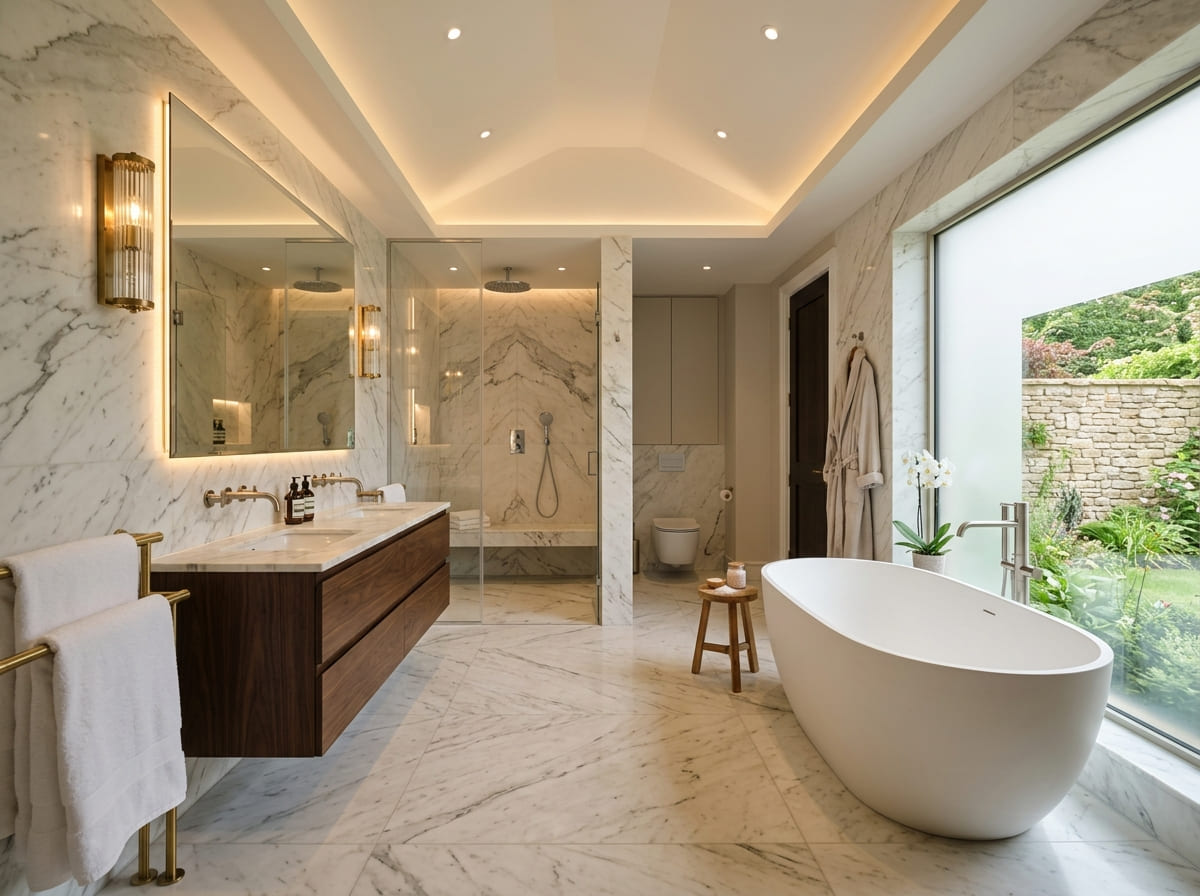 Custom Bathroom Renovation in Lott
