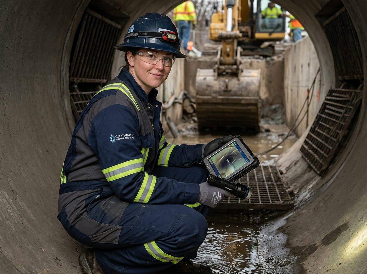 Sewer Line Inspection & Replacement in Lott